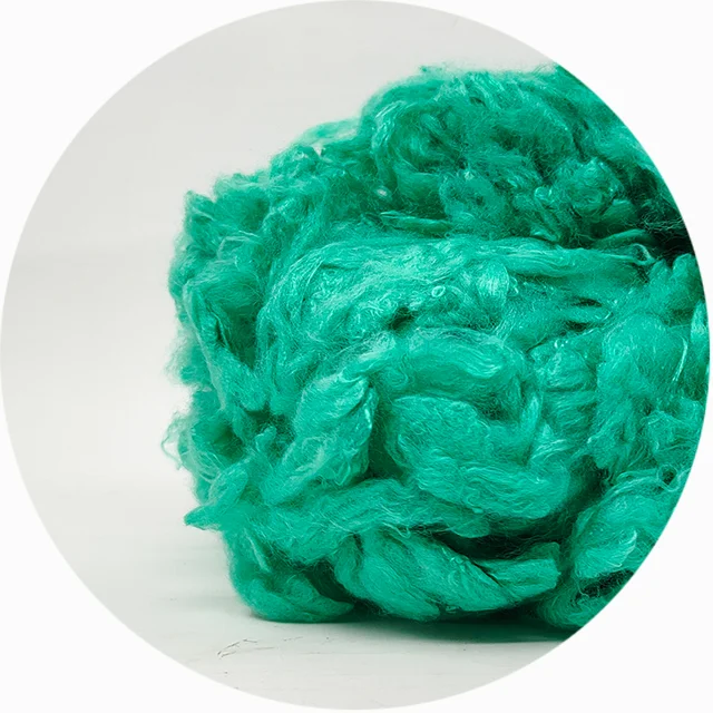 1.4D 38 мм натуральное бамбуковое волокно для прядения шерсти