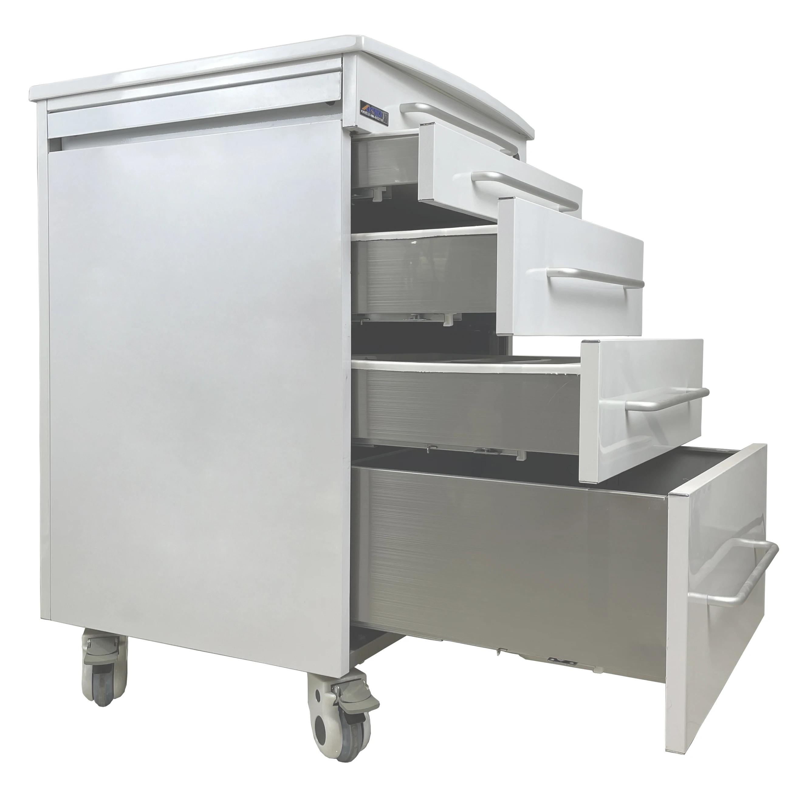 Стоматологический шкаф с 4 ящиками, цена, стоматологический шкаф для инструментов, материал из нержавеющей стали с роликом