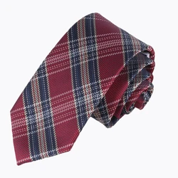 100% Polyester High Quality  Factory Jacquard Custom Logo Hand Made Ties For Party  Necktie For Men