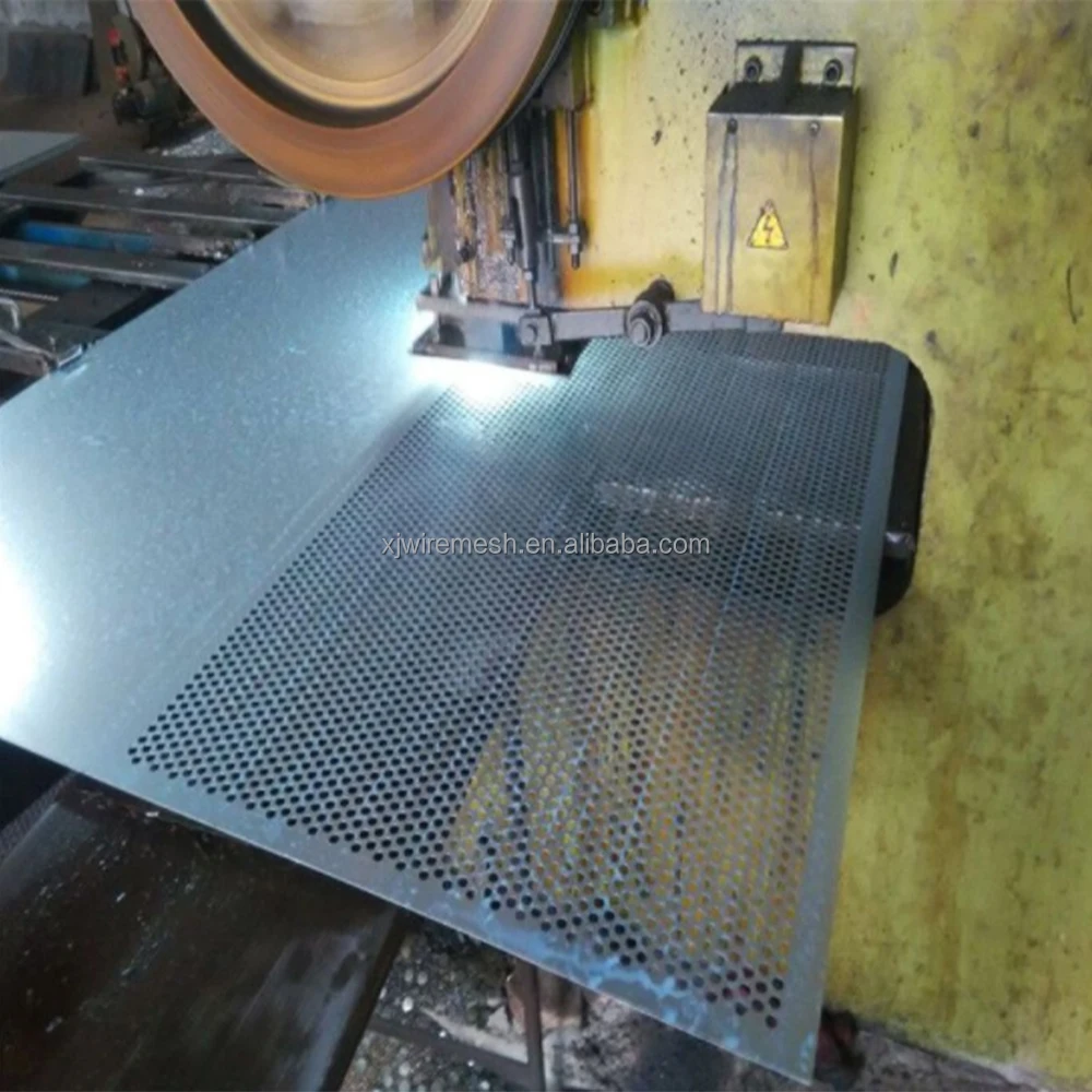 Factory Direct Sale  Stainless Steel Perforated Metal fence Sheet Mesh Panels