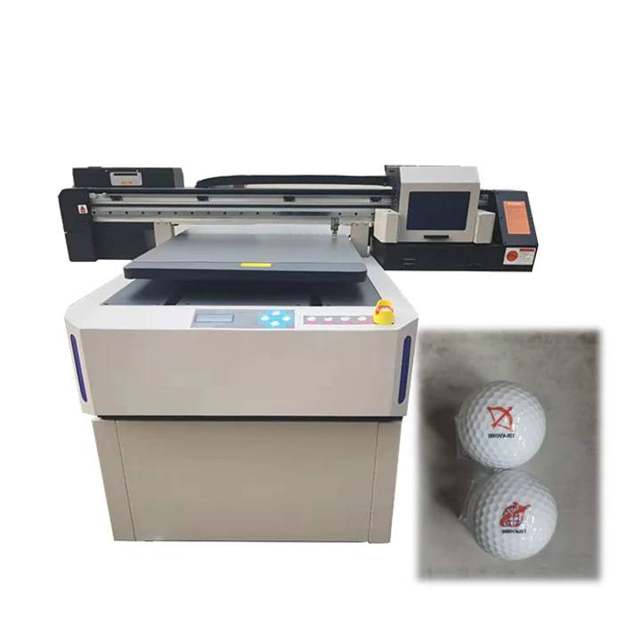 New Hot sale Personalized Field Hockey Base Ball A1 Size EP-I3200 Printheader UV LED Flatbed Inkjet Printer for Printing shops