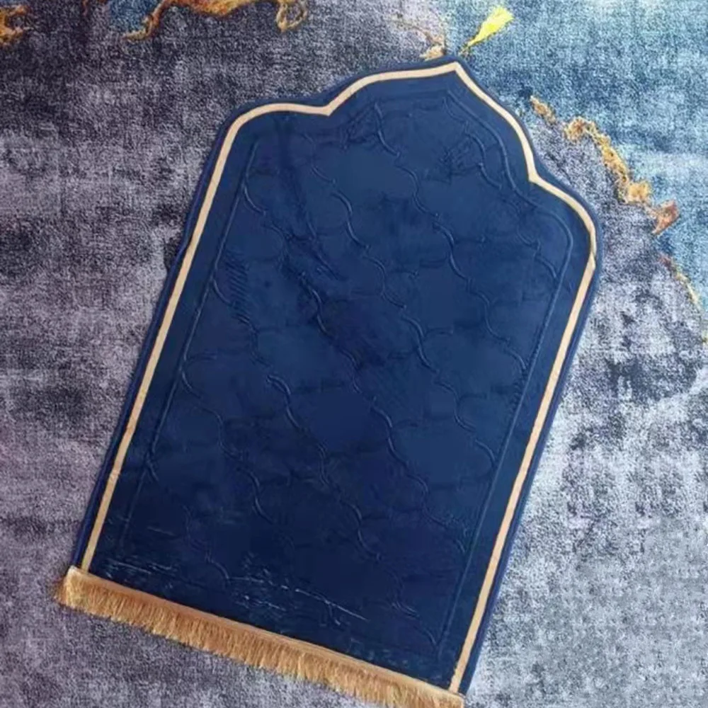 Foam underlay Confortable islamic in china prayer carpet factories