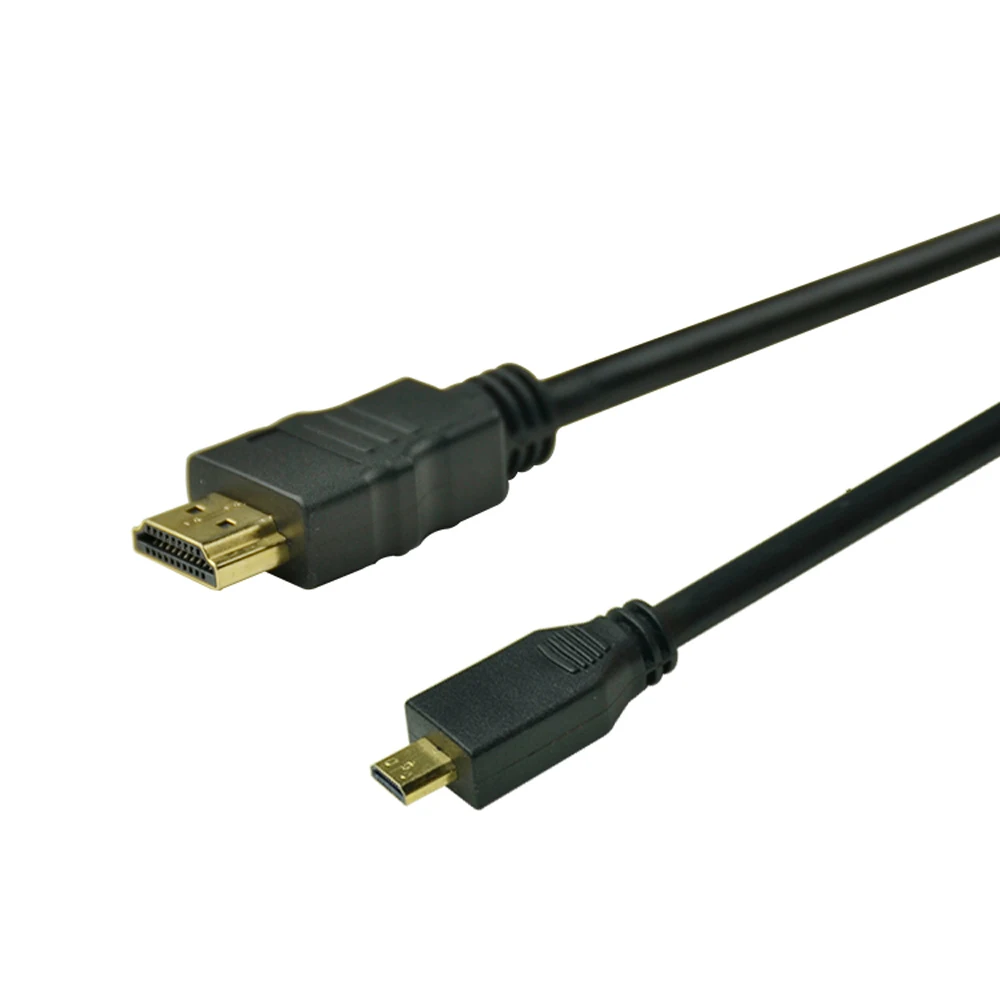 SIPU высокоскоростной 1 м 2 м 3 м 5 м 10 м 15 м позолоченный кабель Micro HDMI к HDMI для мобильного ТВ