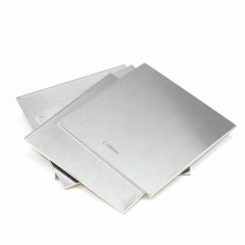 UNS N08800 Incoloy Inconel 600 601 Nickel Alloy Steel Plate Silver Annealing Finish Sheet  For Chemical or Food
