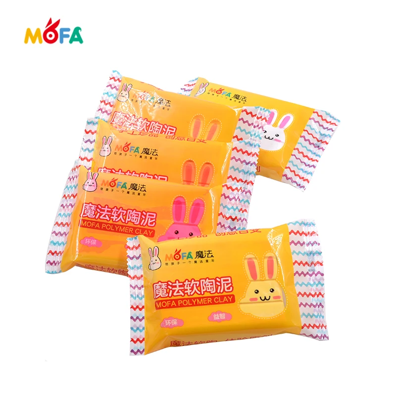 
MOFA 120g Non-toxic super light weight soft clay Model Magic polymer clay 