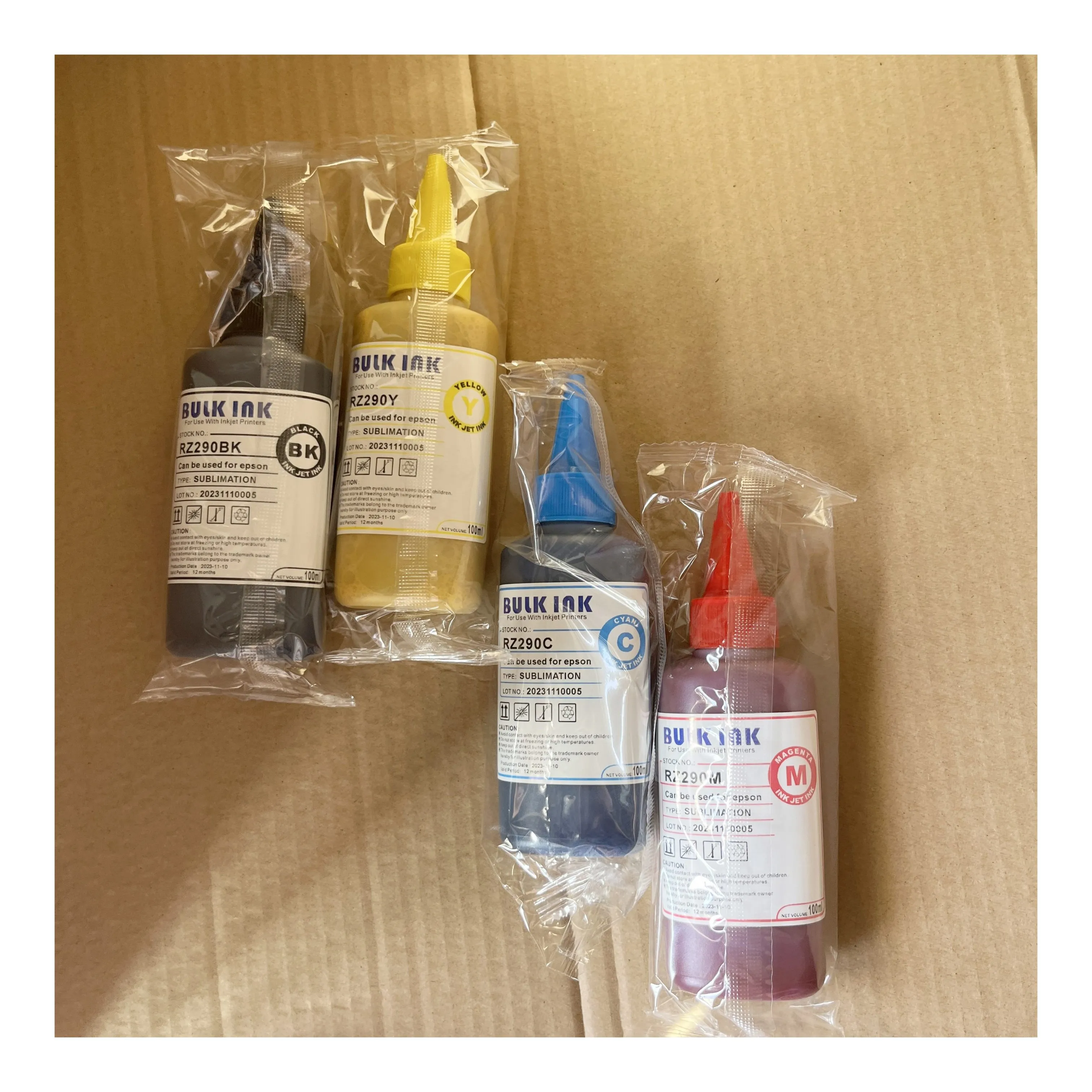 Premium Sublimation Inks Best Selling dye inks for Epson Printer inkjet printing and Heat Transfer