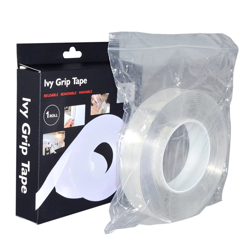 5 Meter Waterproof Reusable Gel Grip Mounting Nanotape