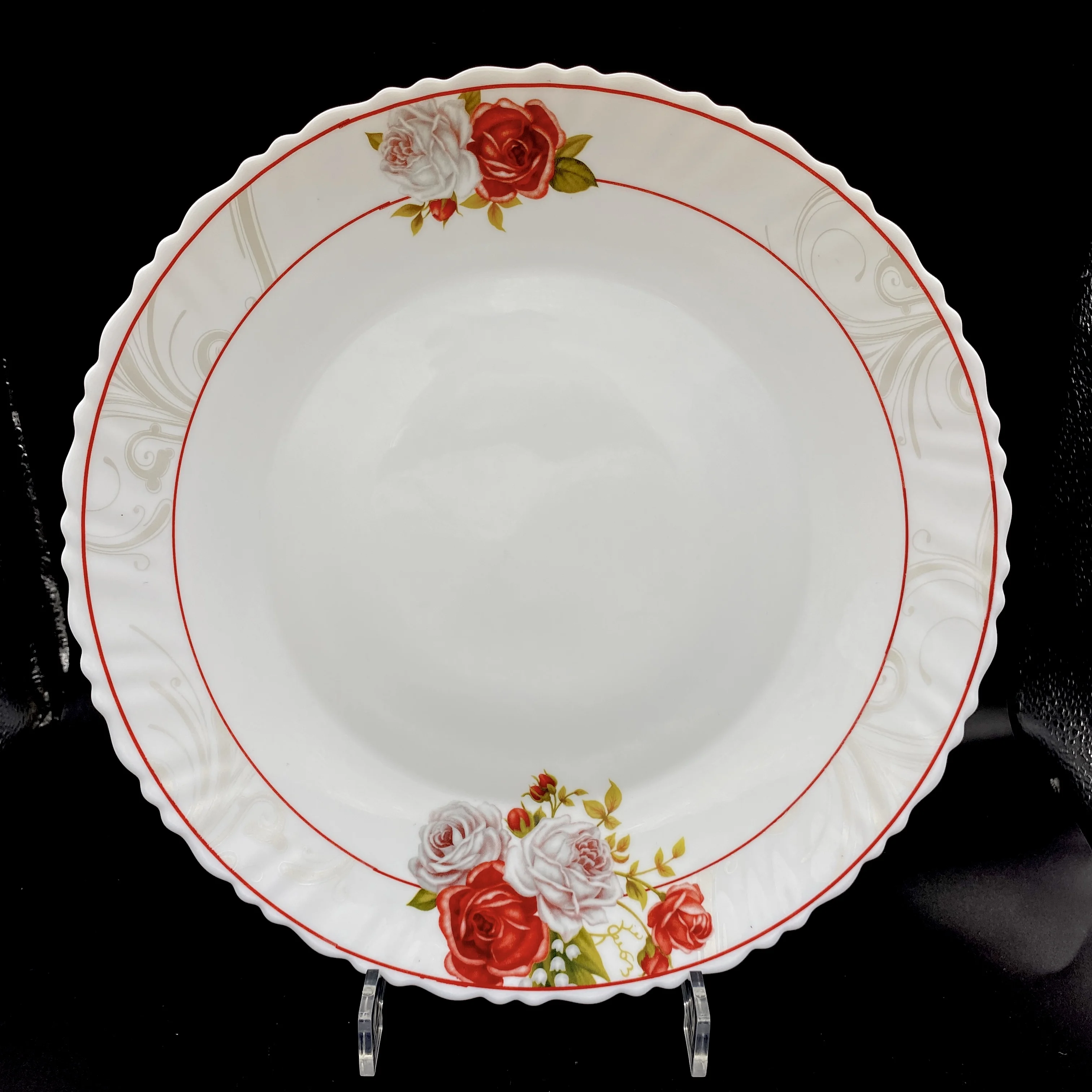 Opal glass dinnerware Dinnerware set Restaurant Plates white plates Dinnerware plates Opal white glass panel
