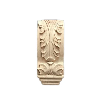 Wooden corbel solid wood pattern European style cabinet furniture accessories furniture parts furniture handles Wooden corbels