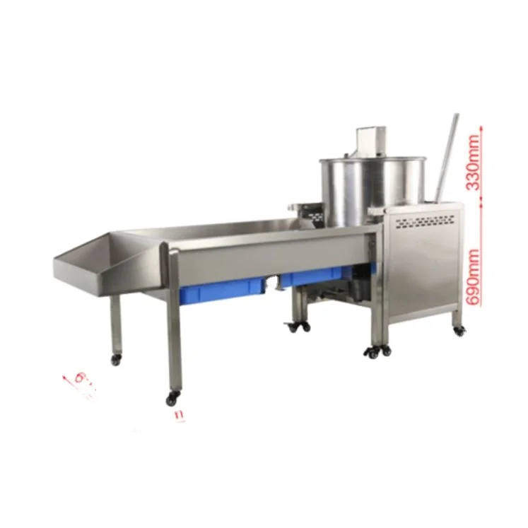 Industrial Gourmet Popcorn Making Machine Commercial Automatic Gas Popcorn Machine with trolley