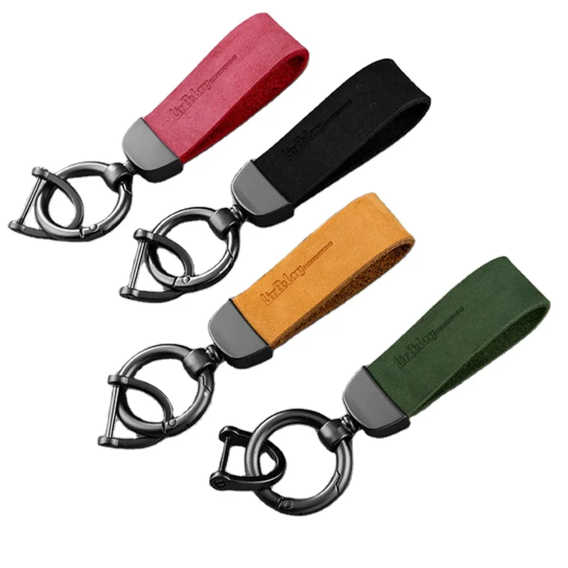 Высококачественный красочный пустой брелок PU для ключей настраиваемый Pu кожаный автомобиля