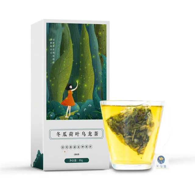 
Wholesale flower tea Winter melon lotus leaf tea 