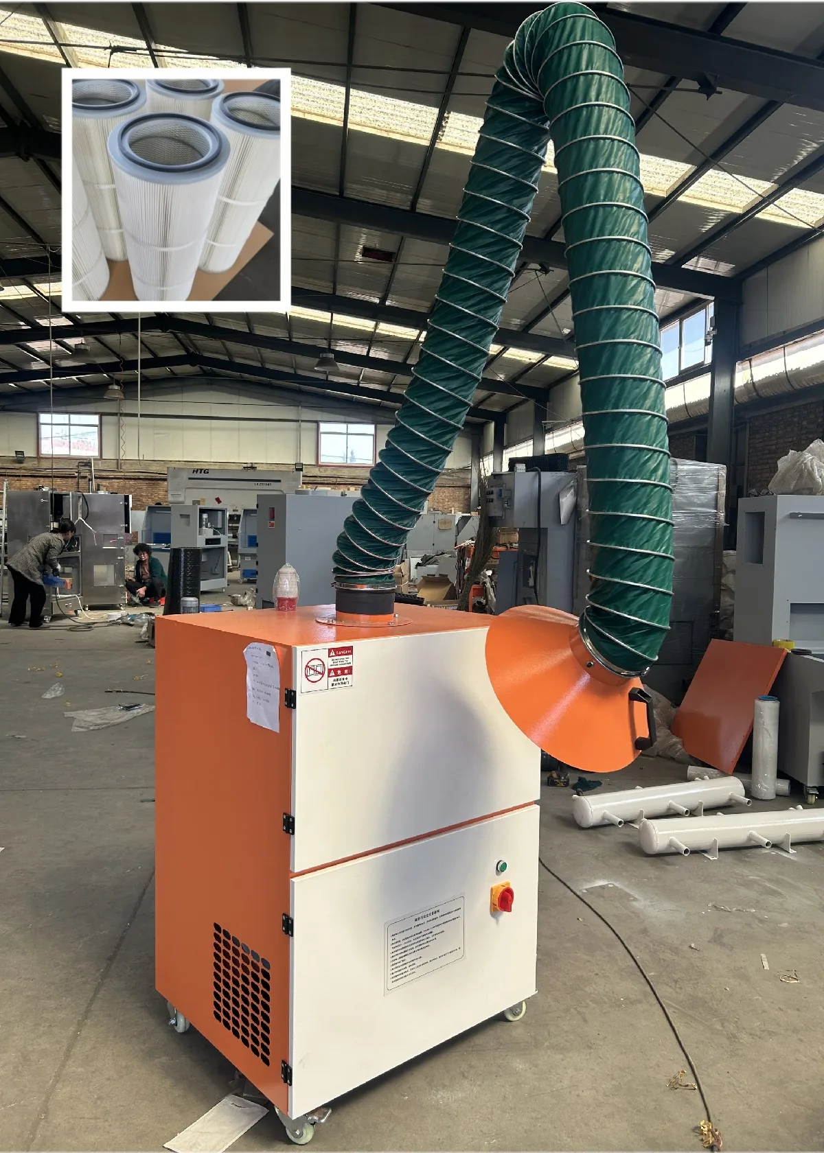 Smoke air fume purifier portable Welding Fume Extractor With Filter Self Cleaning system