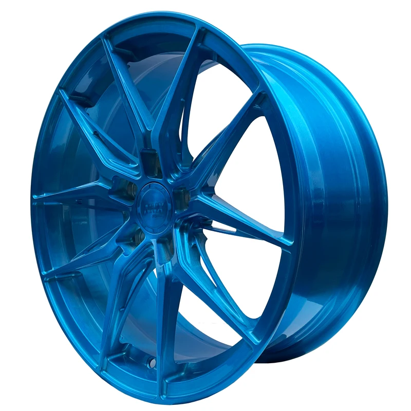 high quality golden full painting chrome 5*120mm Racing wheels 16 17 18 19 20 21 22 23 24 inch alloy wheel hub