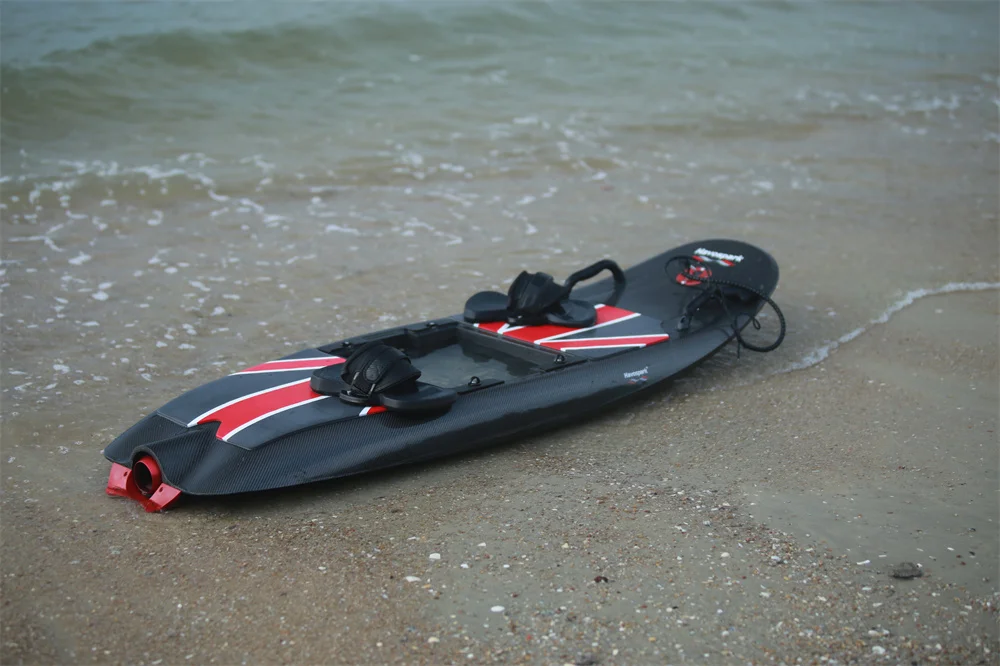 HAVOSPARK 72V 51Ah Lithium Battery 20KW Jet Powered Wireless Electric Surfboard Motorized Jet Board Motor Surfboard
