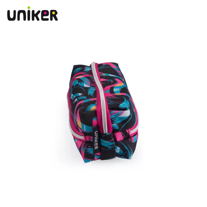 UNIKER Kids Mini Pencil Bag With Zipper for Primary School