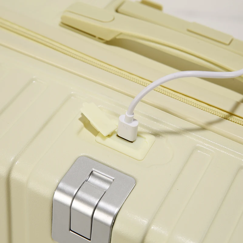 Unisex Mute Large-Capacity Suitcase with Spinner Caster Thickened Case for Outdoor Travel Convenient Trolley Luggage Set