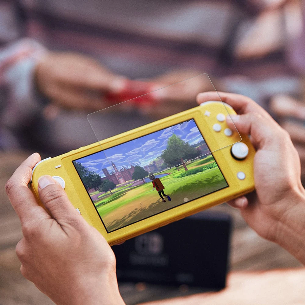 Надежное ударопрочное защитное стекло 9H для экрана Nintendo Switch от поставщика Amazon Gold