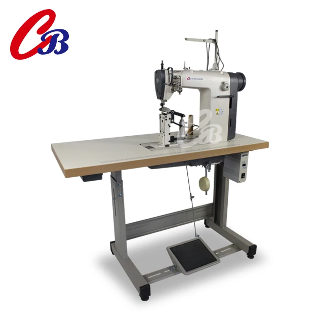 Hot sell new band high speed post bed lock stitch sewing machine