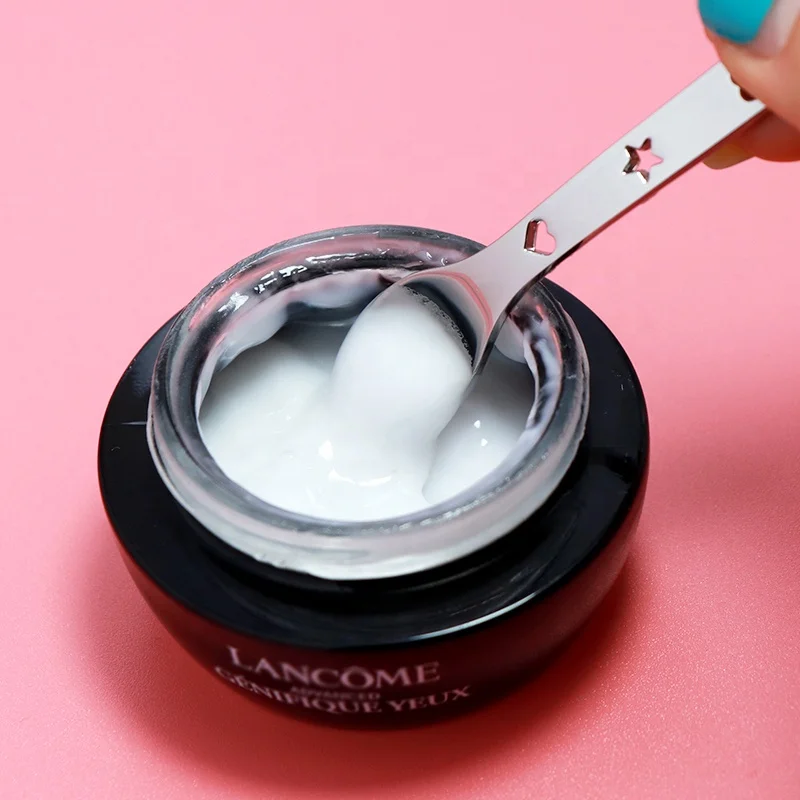 Hollow hole handheld Makeup Eye Cream Scoop Stick facial mask mixing spatulas spoon