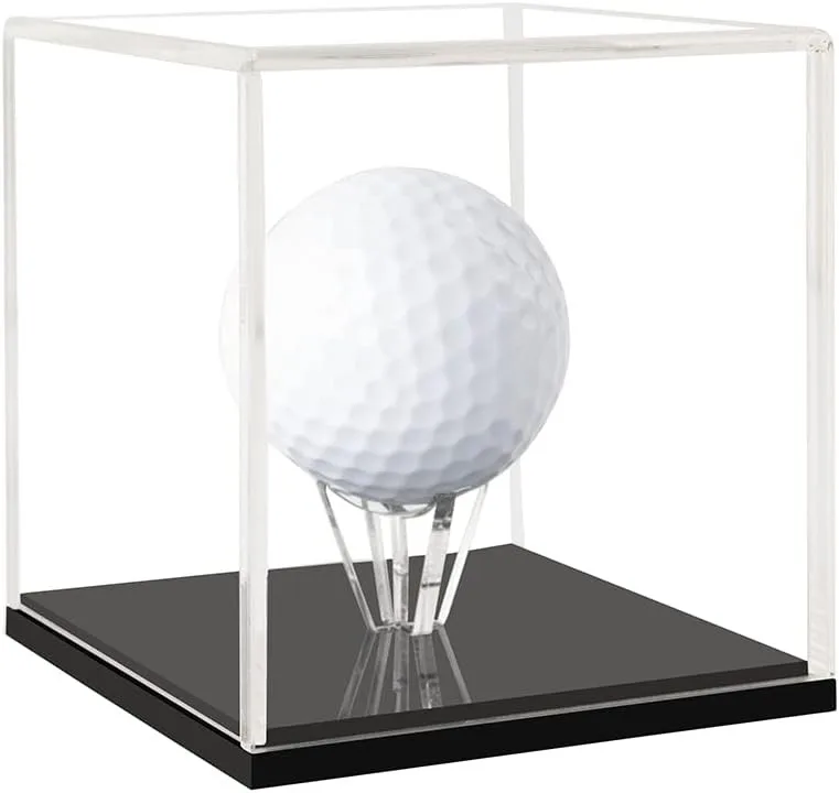 Customized acrylic golf ball display case