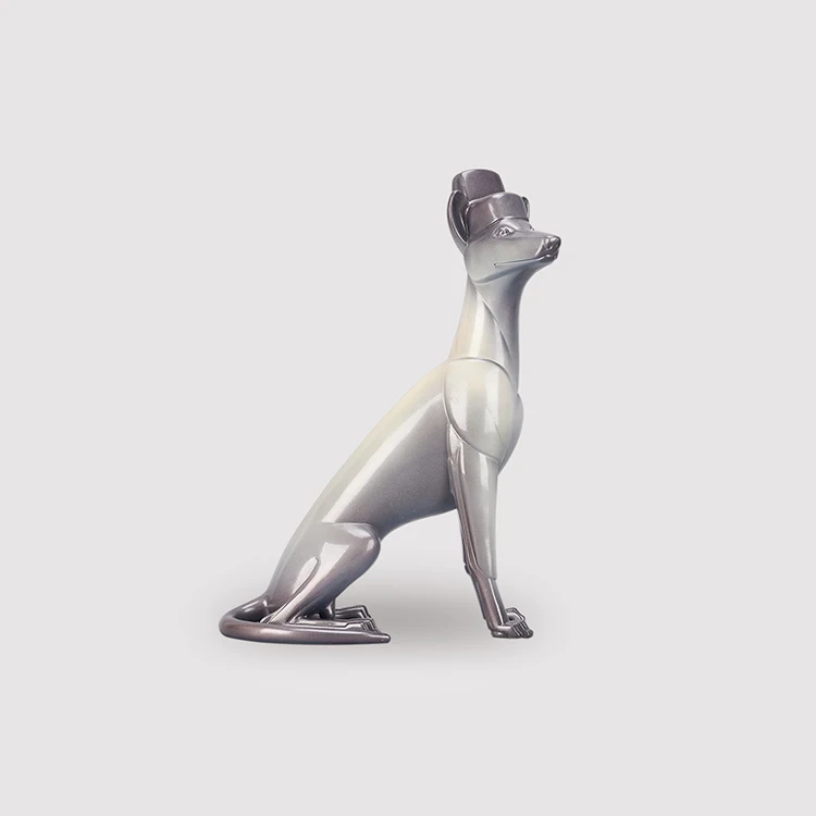 
hot sales colorful Dog shape High Quality Statue Bling Home Decoration Crafts 