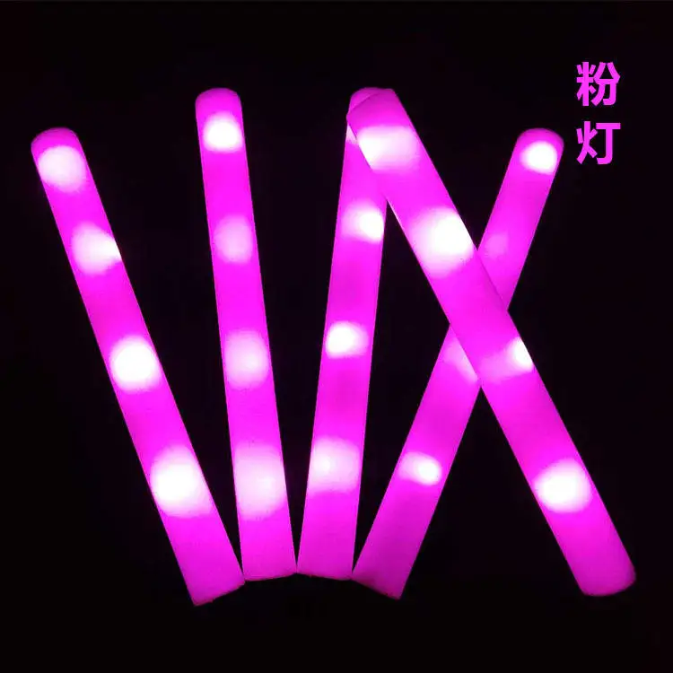 Promotional LED Glow Foam Stick, Light Up Foam Baton For Party Wedding and Concert