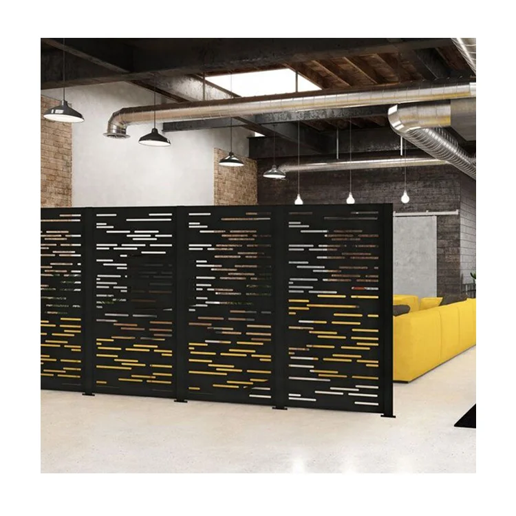 Декоративные перфорированные наружные металлические экраны с лазерной резкой садовые металлическая перфорированная экранная панель