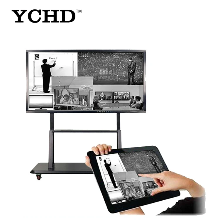 75 inches Interactive Whiteboard Smart Touch Screen  Core I7 All In One Pc For Teaching Conference