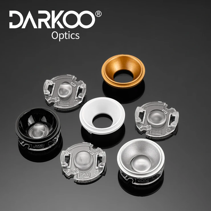 Cob Surface Downlight Condenser Lens For Smd Lamp Lens With Clear Ledlighting 27Mm Power Multi Injection Module Lamp Cob Lens