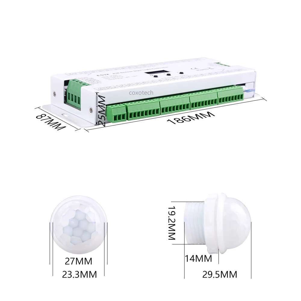 ES32 PIR Stair Led Lighting Controller With Stair Motion Sensor