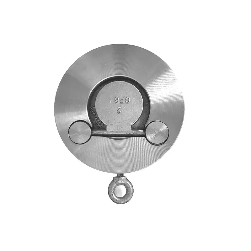 2024 Check valve 4in 8in ss304  WCB stainless steel swing type flange check valve