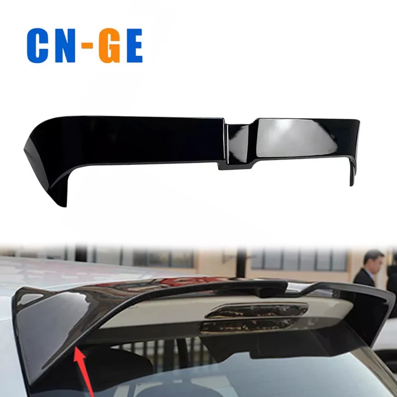 for vw Golf 7/7.5 2014-2019 Plastic ABS gloss Black or Carbon fiber look rear spoiler extension