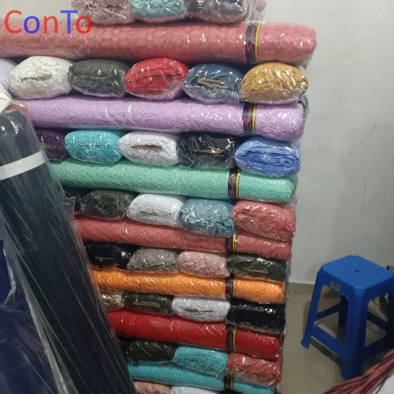 Новый продукт Walmart кружева Георг ткань Таиланд