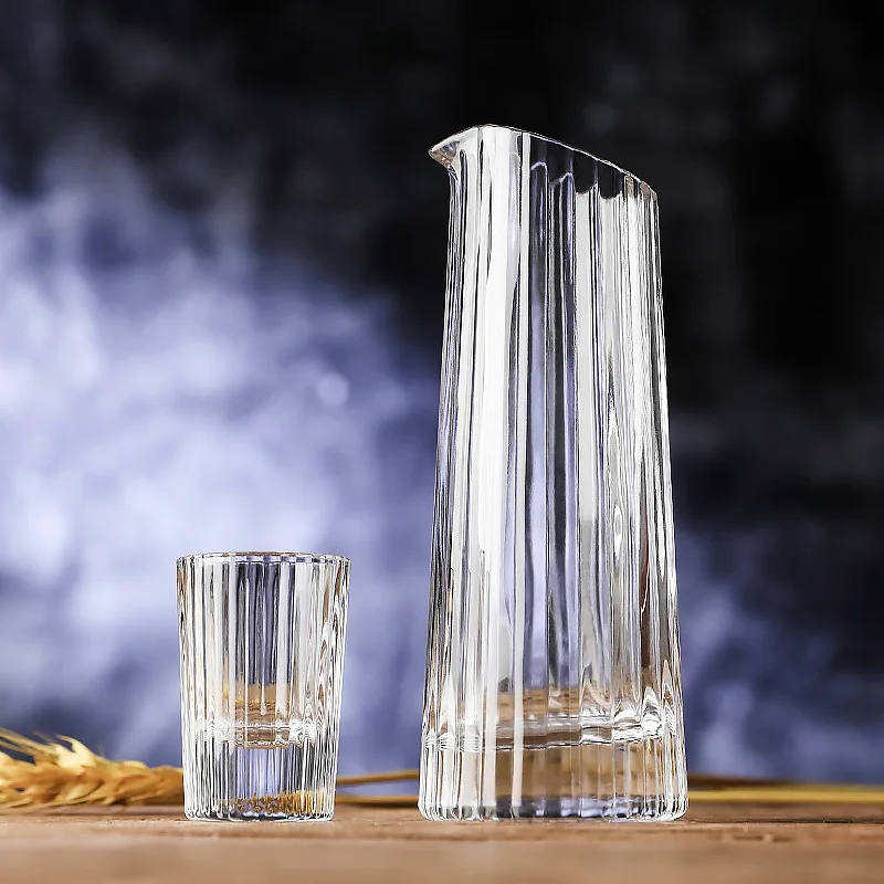 Vertical shot glasses set household glass dispenser Bullet Shot Glass