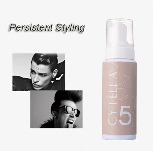 For Curly Hair, Wig or Weave, Glycerin and Polyvinyl Pyrrolidone, Paraben-free Styling Mousse