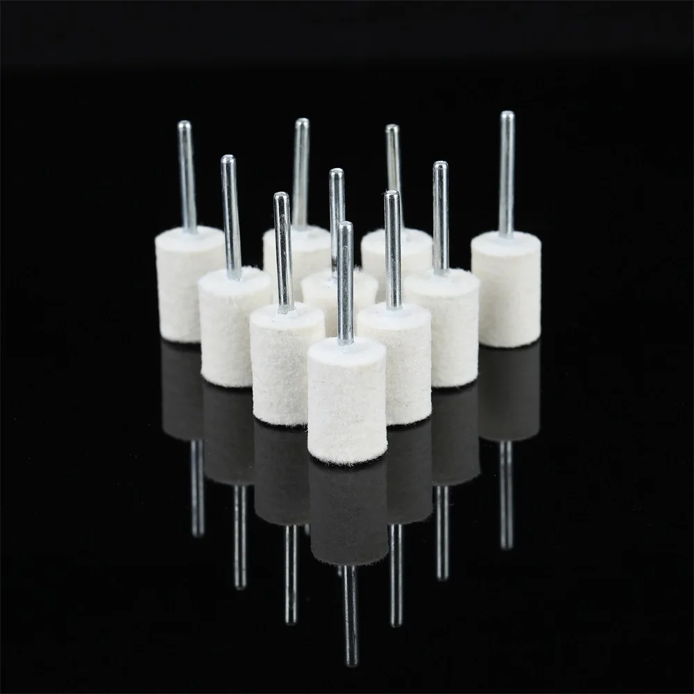 Hard Wool Felt Grinding Head Abrasive felt wheel sanding head
