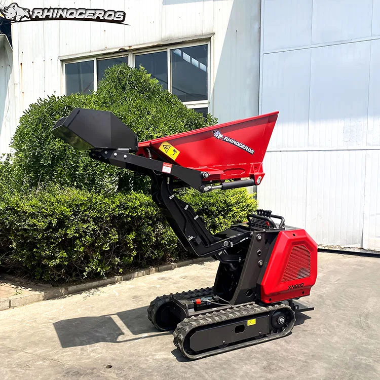 Дизельный мини-самосвал 800 кг носорог XN800 ножничный заводская цена с двигателем Kubota EPA Euro V фермерский сад