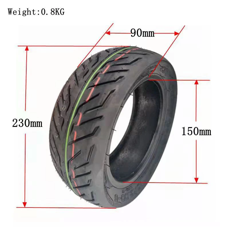 Electric scooter 10 inch balanced outer tire driving  CST 10x3.00-6 vacuum tire