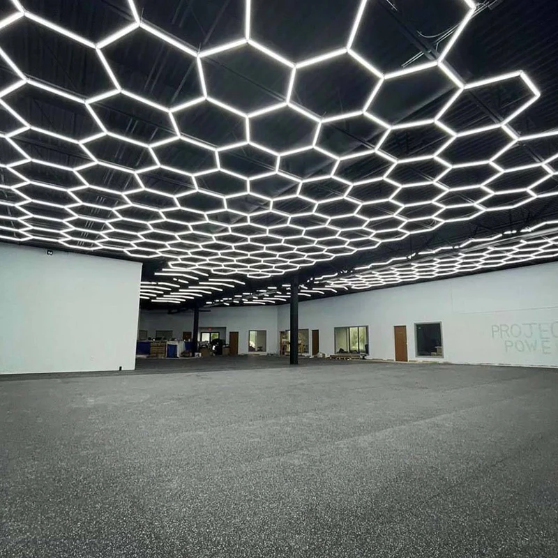 Professional Customized Led Tunnel Light Equipment For the Car Care And Car Showroom High Performance One-step Installation