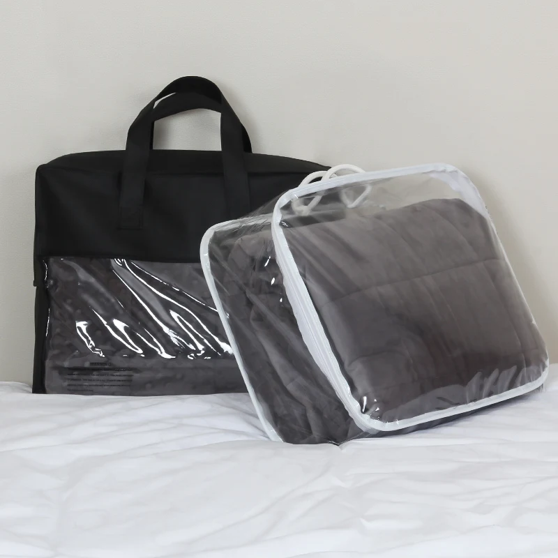 Best Minky Weighted Blanket With Washable Removable Cover Safety For Kids 15lbs