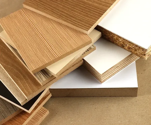 JUANA Factory Sale Melamine Particle Boards 12mm Double Melamine Faced Particle Board for Furniture Wall Panel Chipboards