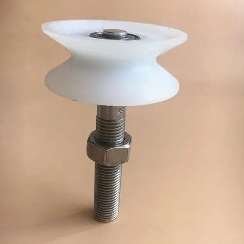 Лидер продаж, пластиковые нейлоновые подшипники из ПВХ для раздвижных дверей и окон, роликовый подшипник колеса, нейлоновый роликовый подшипник