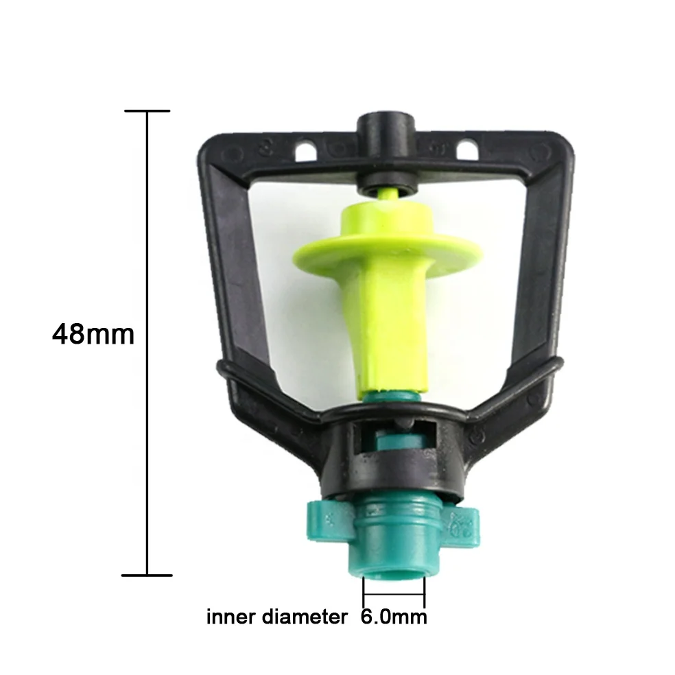 Chinese Plastic 360 Degree Rotating Micro Agricultural Garden Water Irrigation Sprinkler