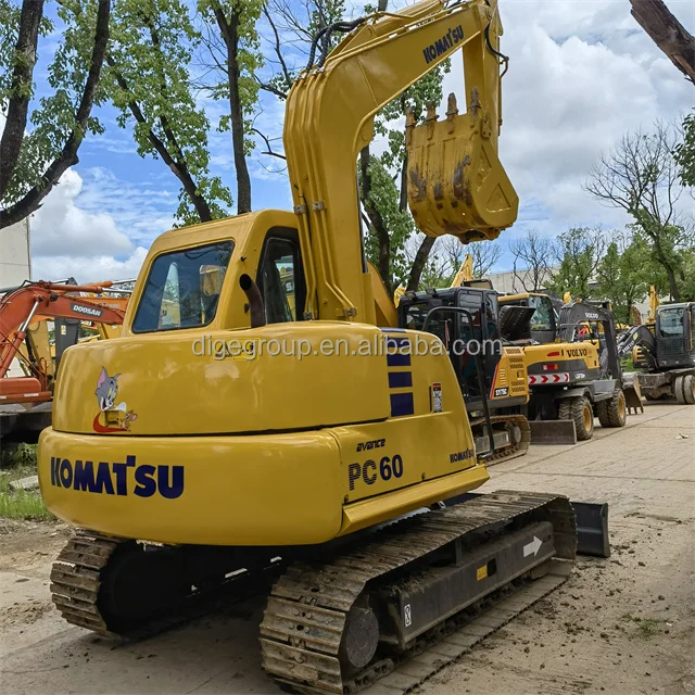 Мини-экскаваторы б/у небольшой экскаватор Komatsu pc60-7 pc70-8 pc78US гидравлический гусеничный