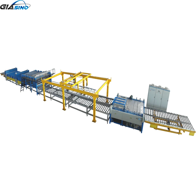 Full Automatic Flat Glass Laminating Line with air tank Autoclave System