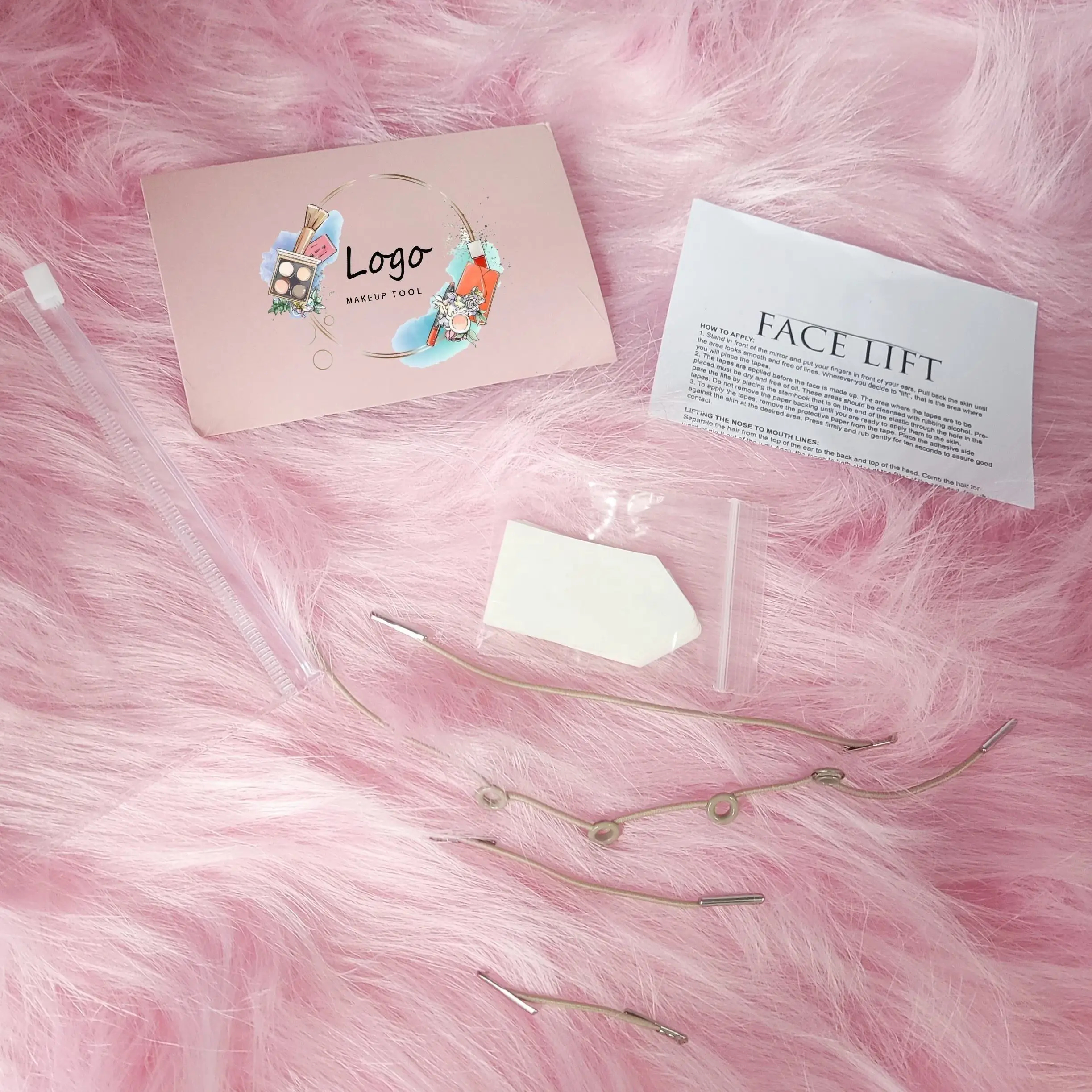 wholesale 40pcs set face neck Invisible v-shape thin Face Tape Facial Line Wrinkle Sagging Skin Face Lift sticker