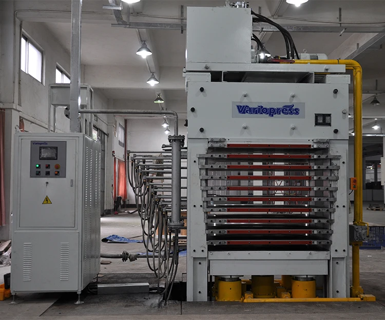 Variopress 600ton hot press machine for plywood