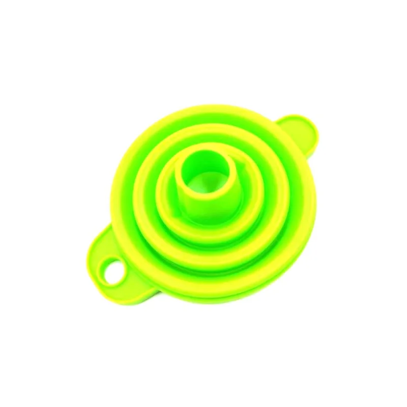 
Custom Pour Powder Kitchen Tools Reusable Portable Rubber Silicone Funnel 