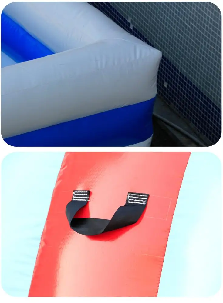 Надувная полоса препятствий в простом стиле для детей